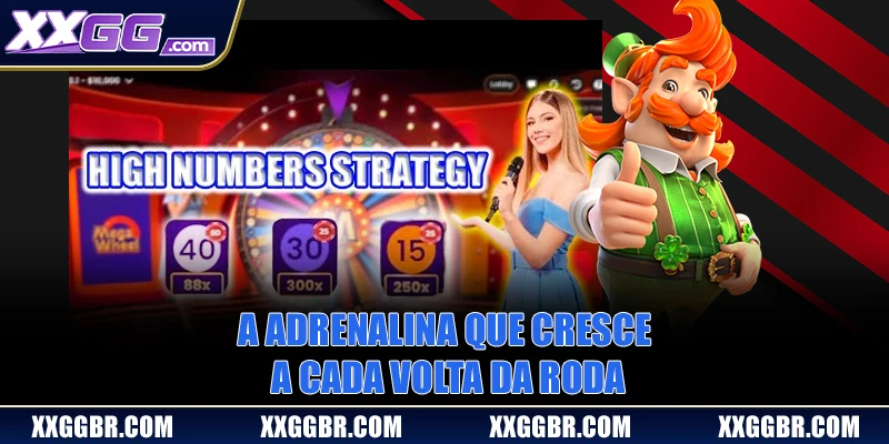 A adrenalina que cresce a cada volta da roda