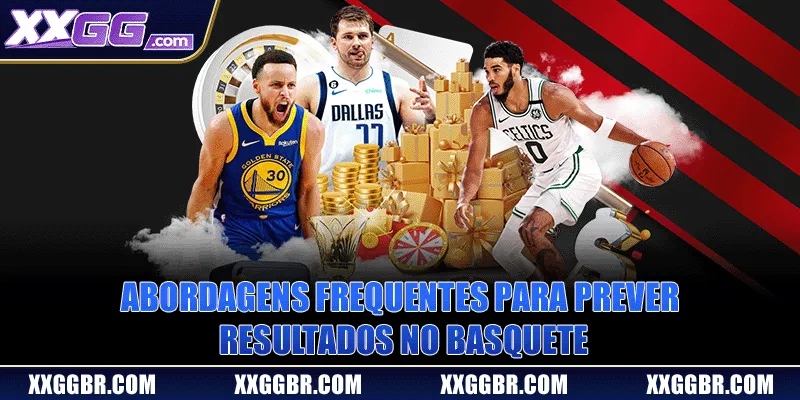 Abordagens frequentes para prever resultados no basquete