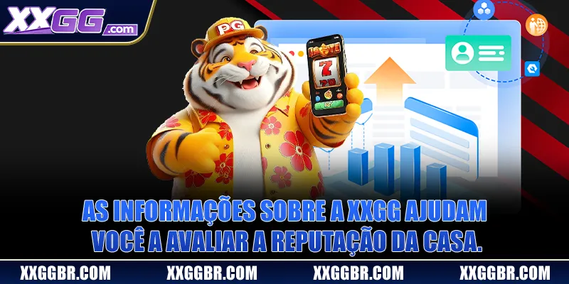 As informações sobre a XXGG ajudam você a avaliar a reputação da casa.