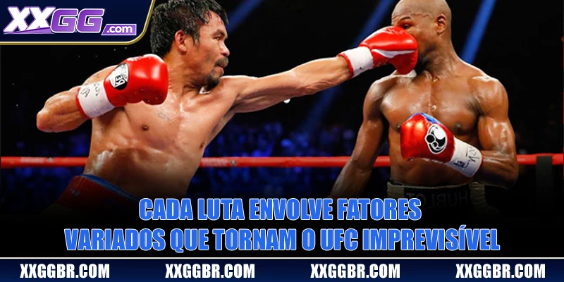 Cada luta envolve fatores variados que tornam o UFC imprevisível